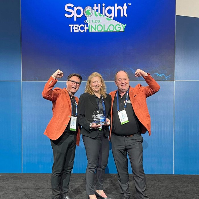 Geir Instanes, Magni Haugland and Dag A. Aldal wit