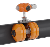 ClampOn BIRD PIG Detector on pipe