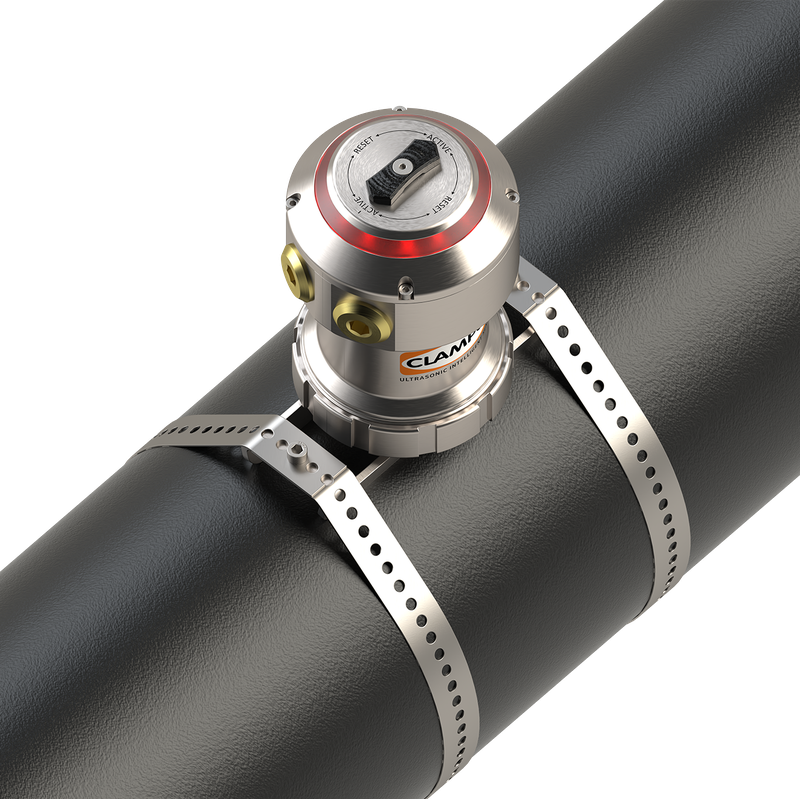 ClampOn DSP PIG Detector mounted