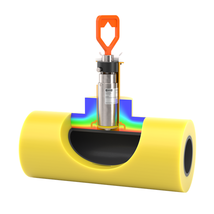Flow temp with simulation