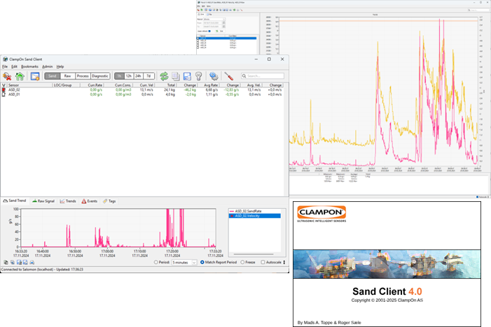 ClampOn Sand Monitor & Sand Client 4.0