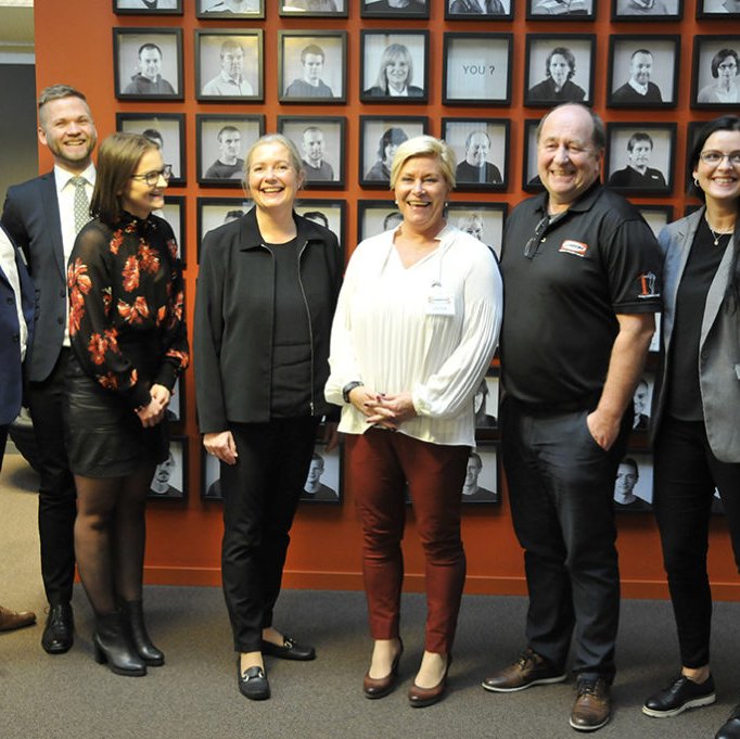 Finance Minister Visits ClampOn - Body Image 1