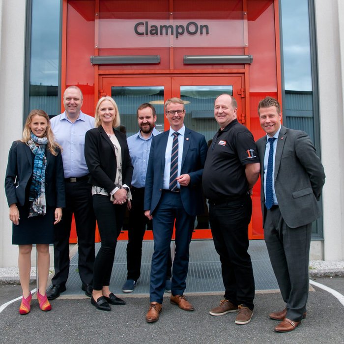 Norwegian Oil & Energy Minister at ClampOn - Body Image 1